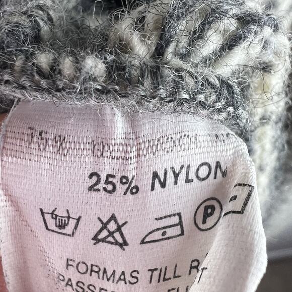 Vintage Chinook Sweater Adult Christmas Reindeer Wool Sweater Handmade - Picture 6 of 8